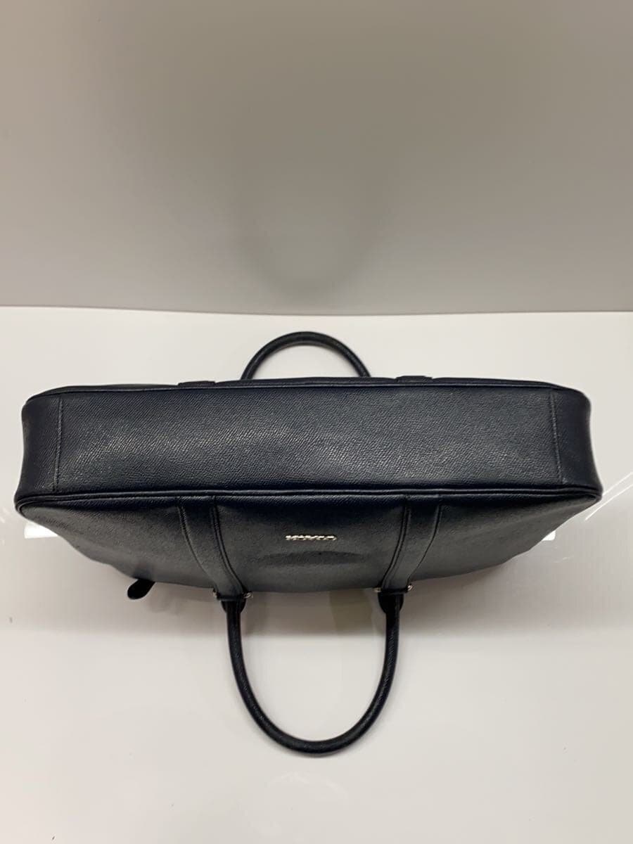 COACH Bag Leather NVY Solid F59057 4