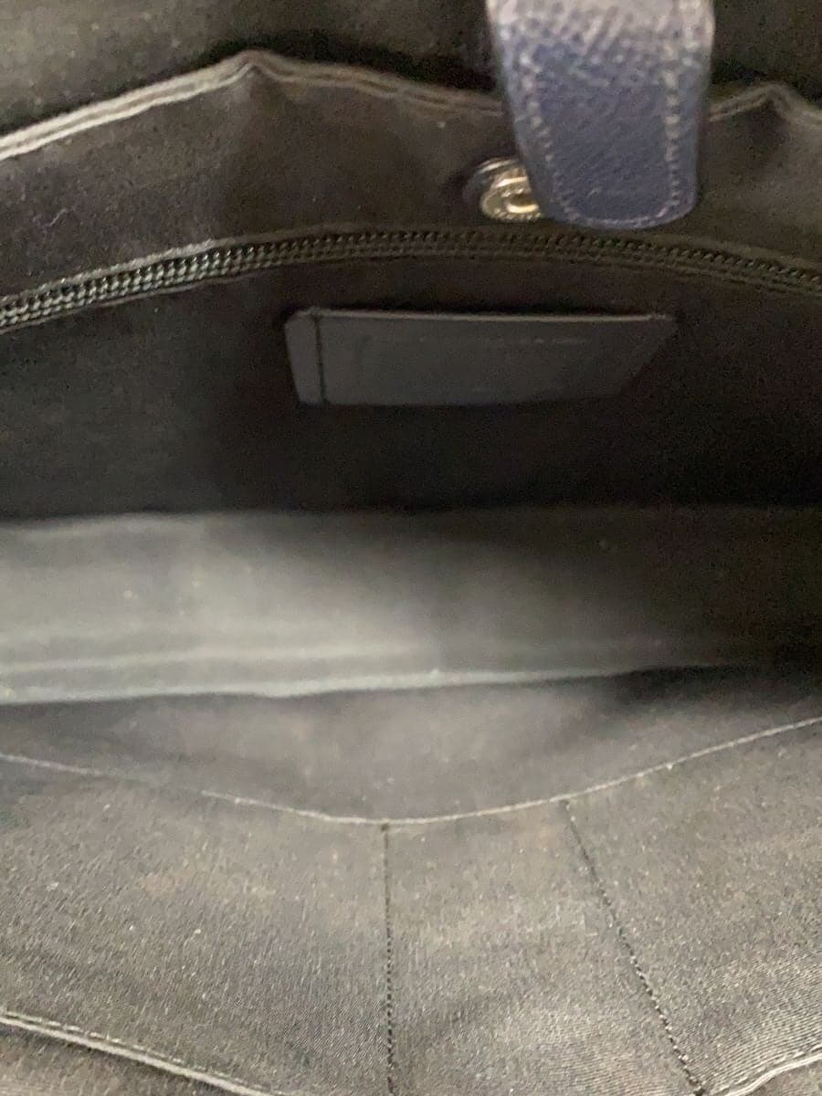 COACH Bag Leather NVY Solid F59057 6