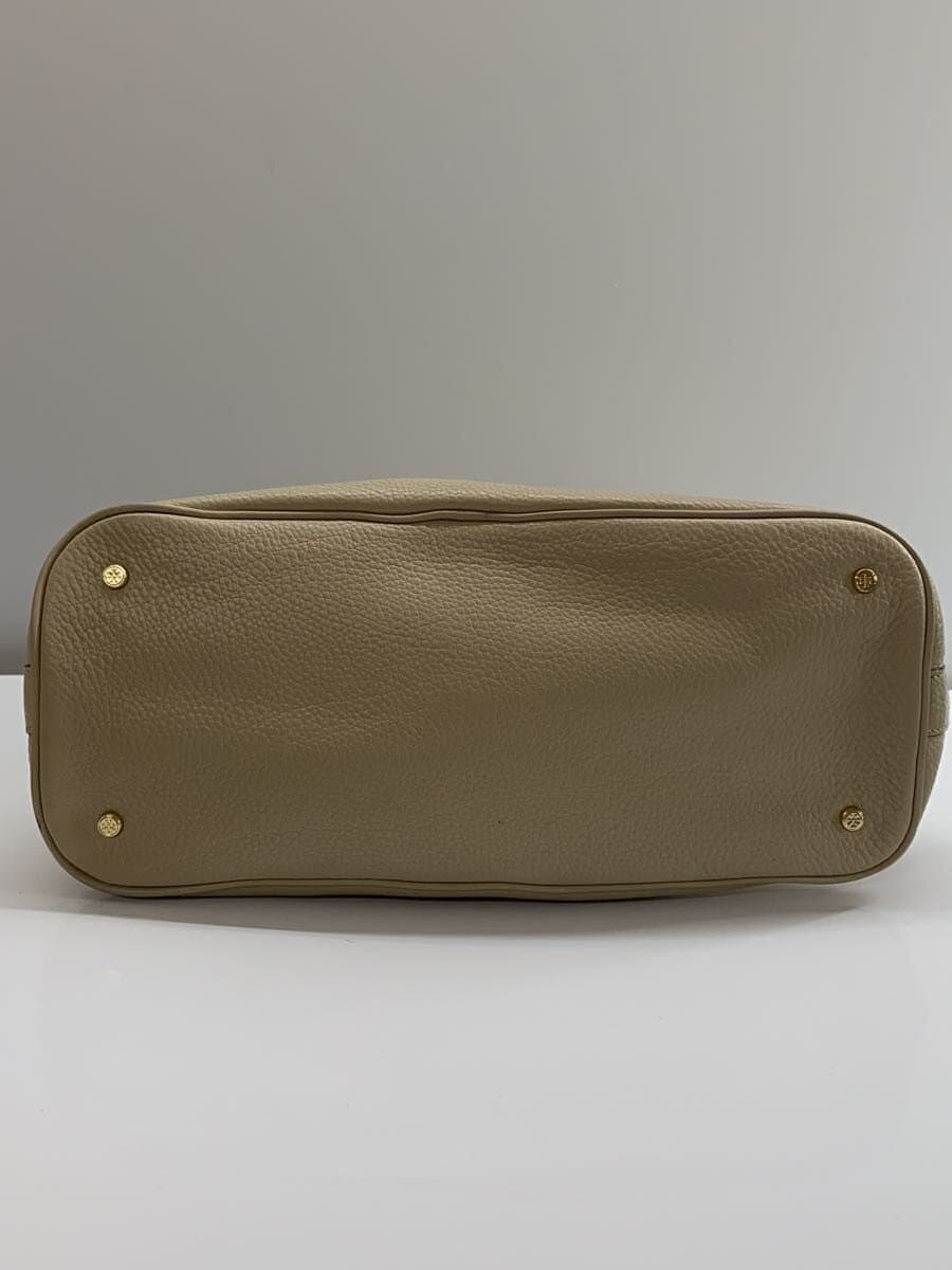 TORY BURCH Handbag Leather BEG 4