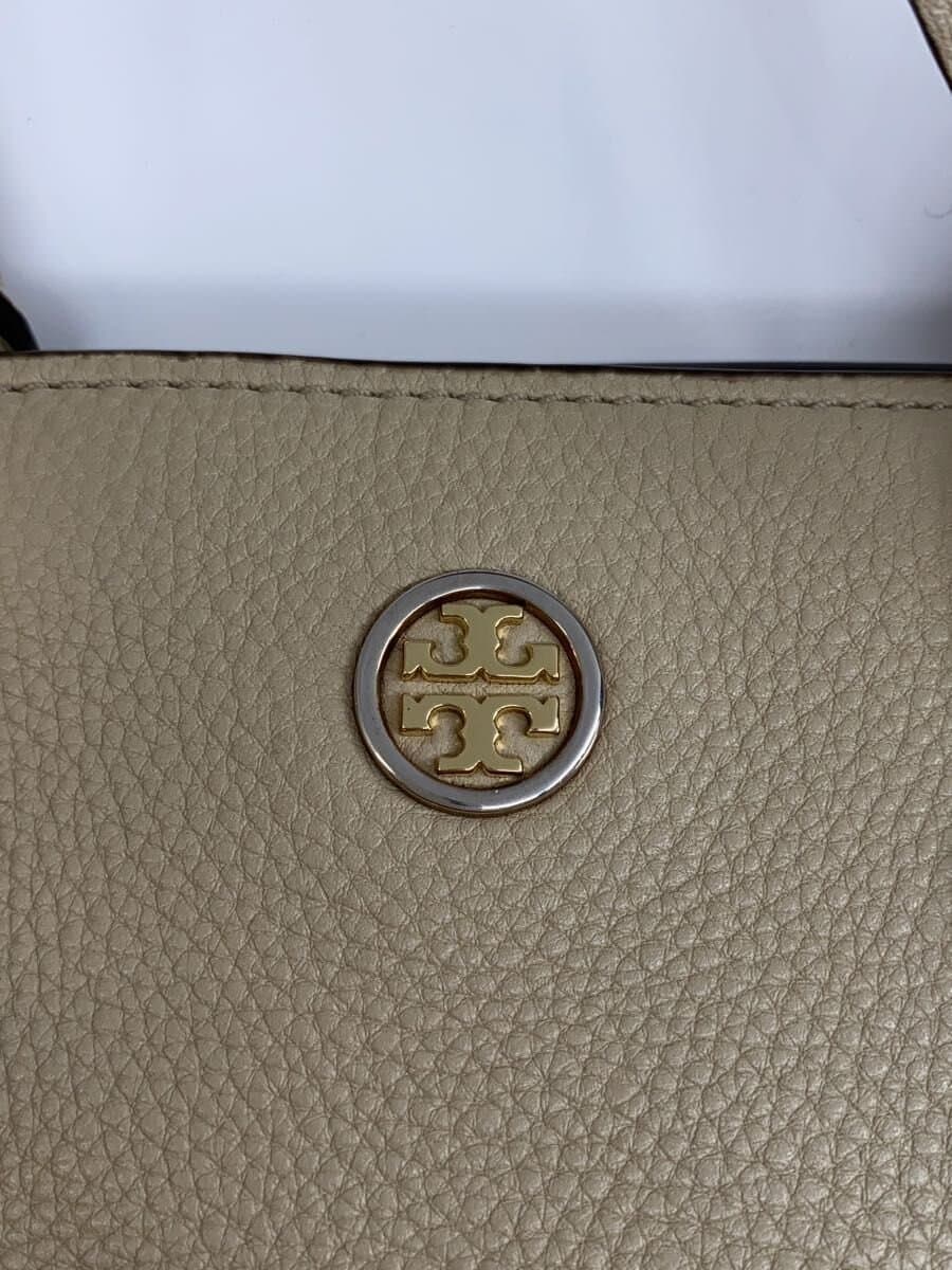 TORY BURCH Handbag Leather BEG 5