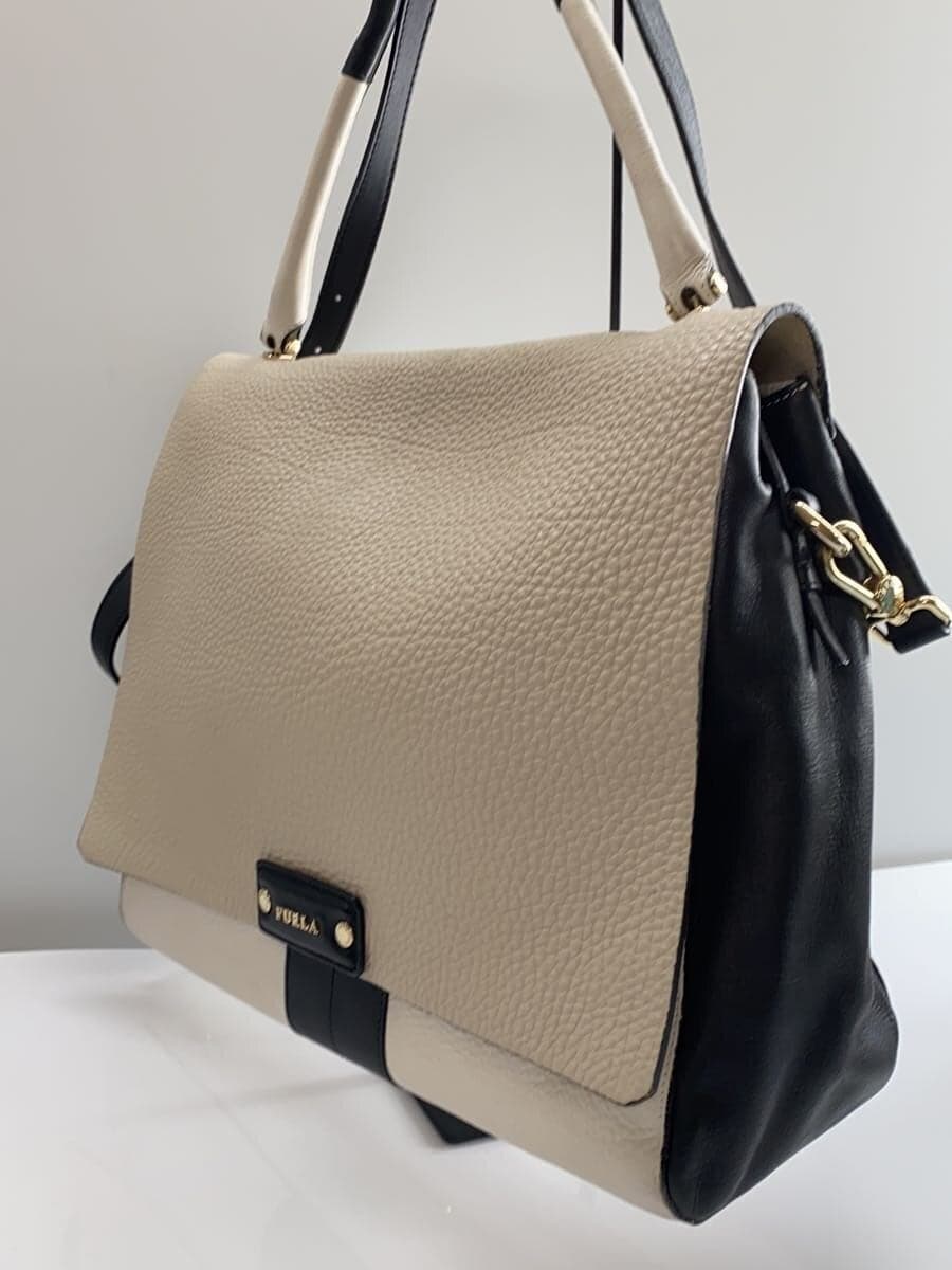FURLA Bag Leather WHT 2