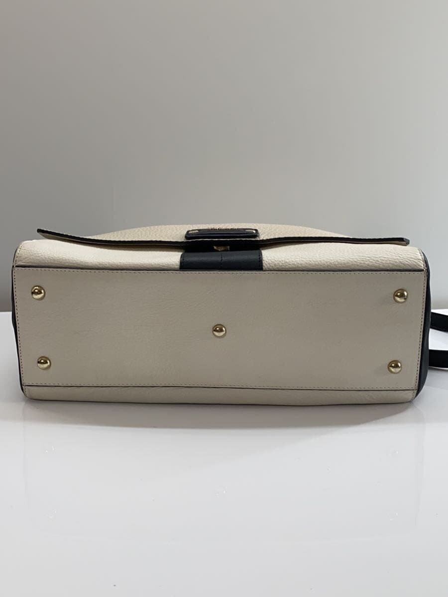 FURLA Bag Leather WHT 4
