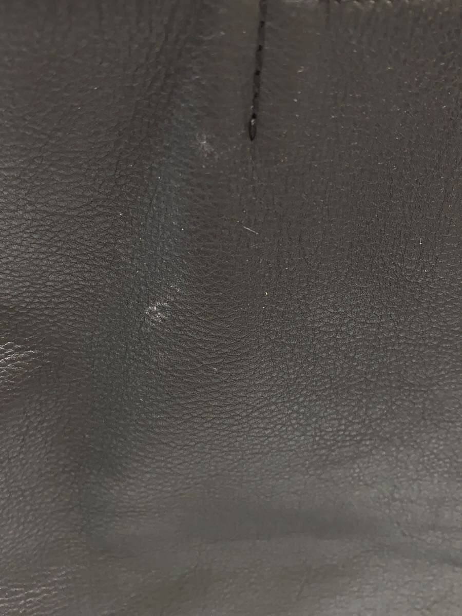 ear PAPILLONNER Tote Bag Leather BLK Solid 7