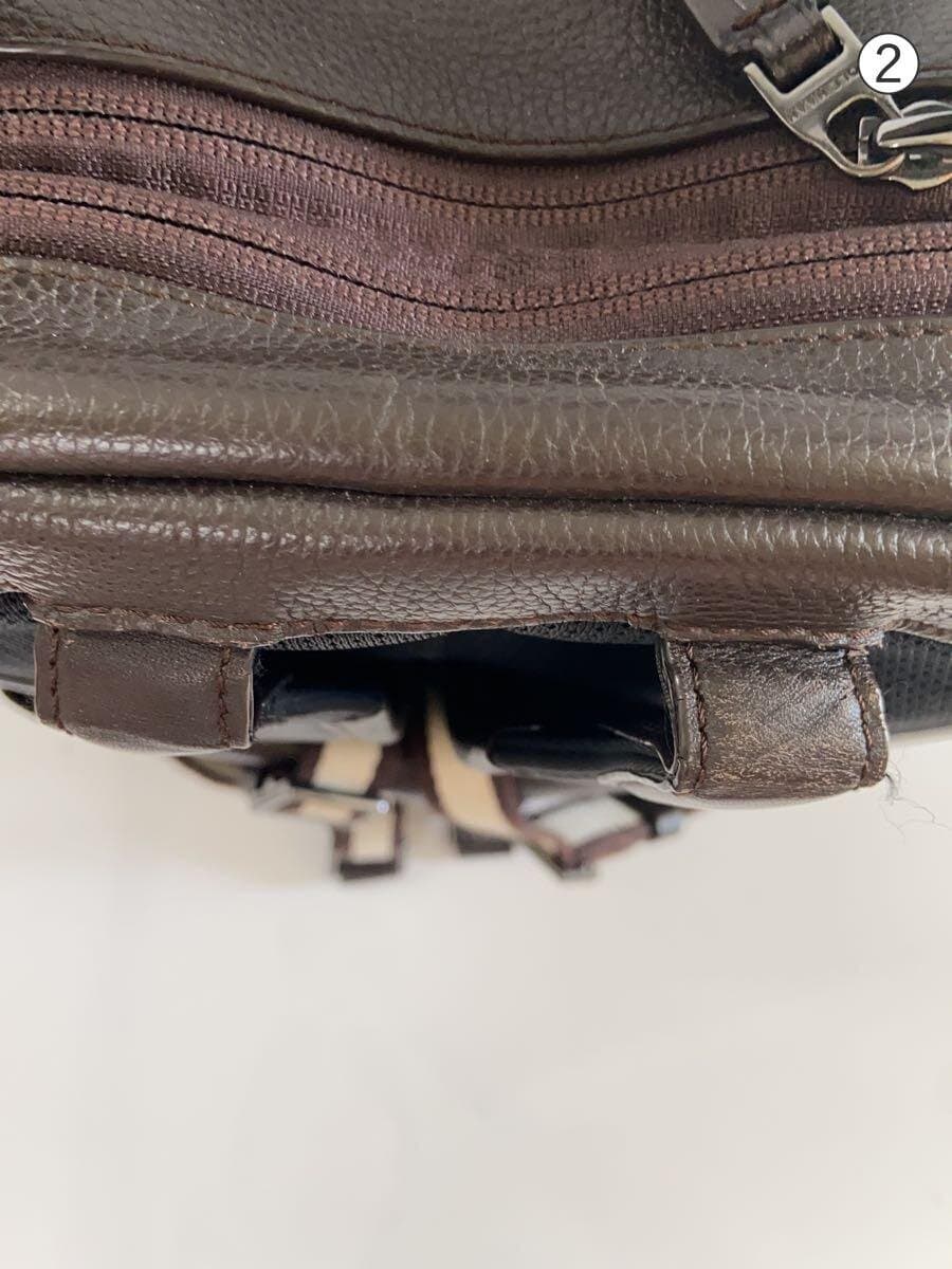 COLE HAAN Backpack Leather BRW Solid 8