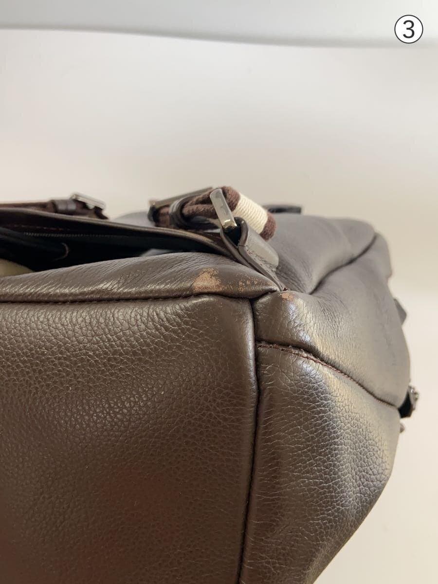 COLE HAAN Backpack Leather BRW Solid 9