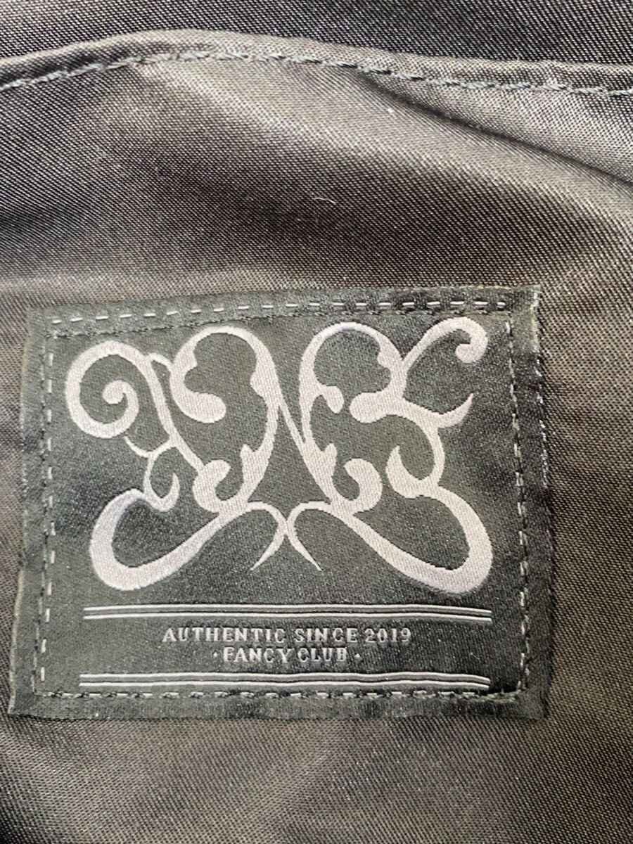 FANCYCLUB(NASTY FANCY CLUB)With Tag 2-Way Shoulder Bag Leather BLK f25qe990 5