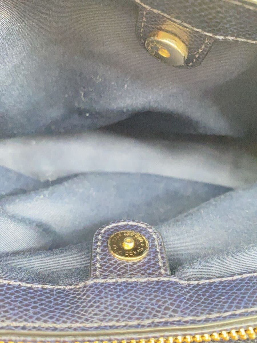 COACH2-Way Shoulder Bag Leather NVY 6