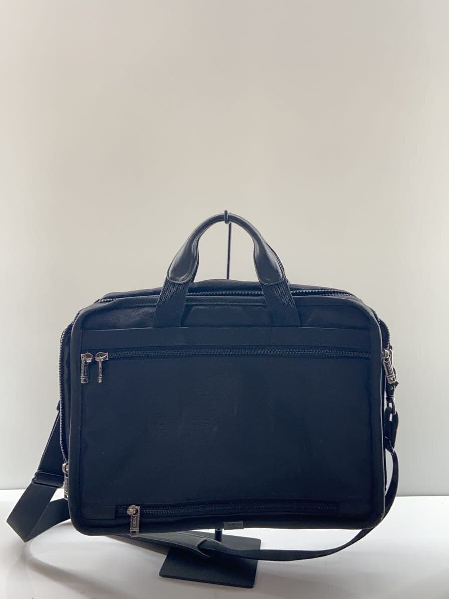 TUMI briefcase -- Black Black Solid 3