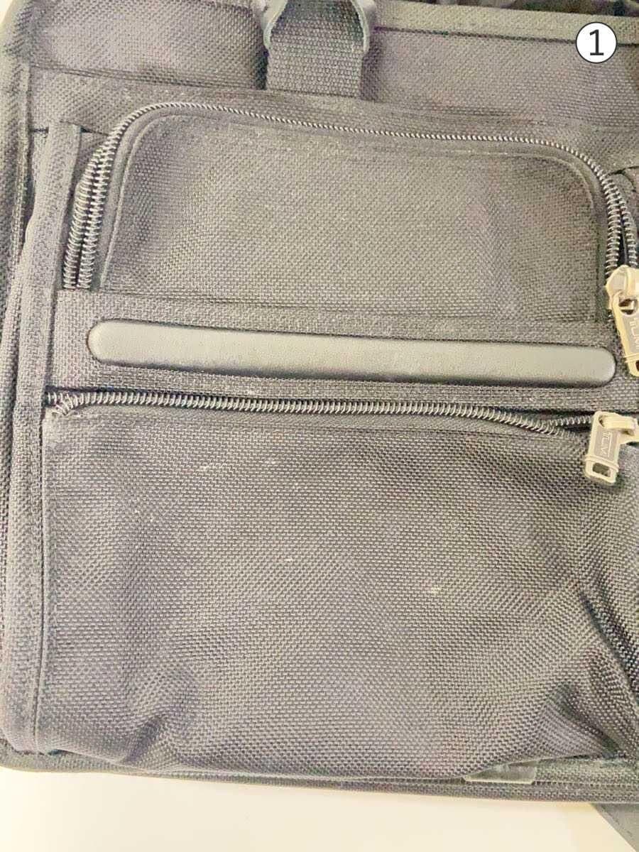 TUMI briefcase -- Black Black Solid 8