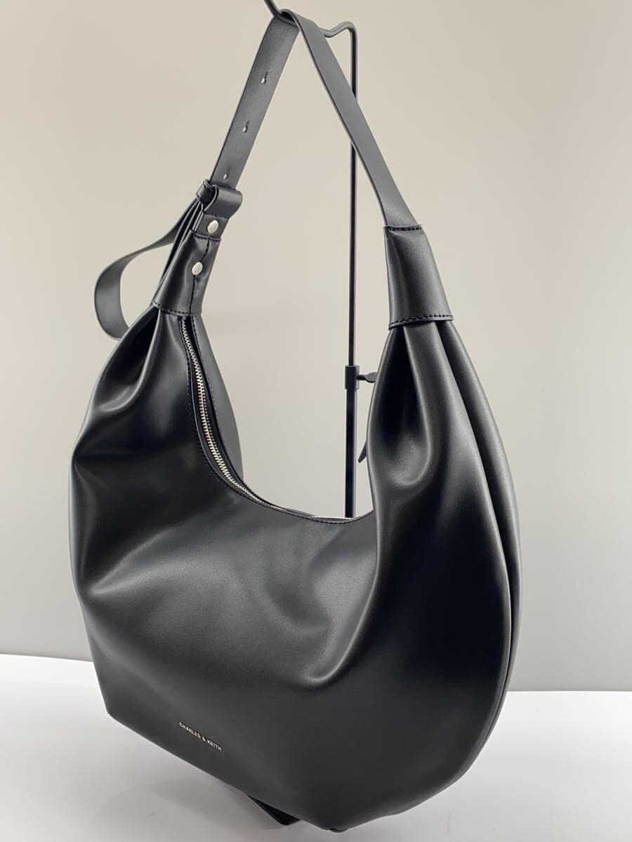 CHARLES&KEITH Shoulder Bag -- BLK Solid Color 2