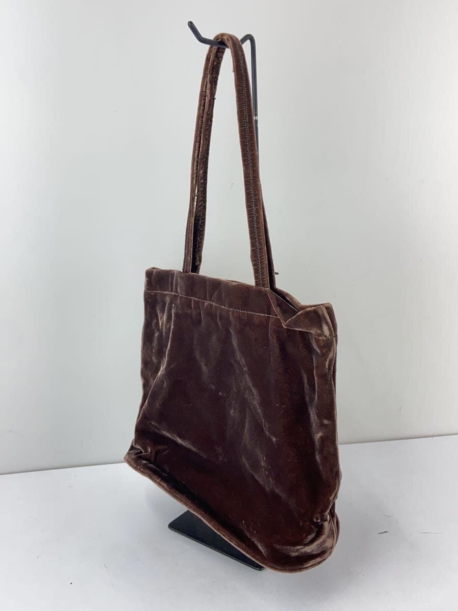 PRADA Handbag Velour BRW 2