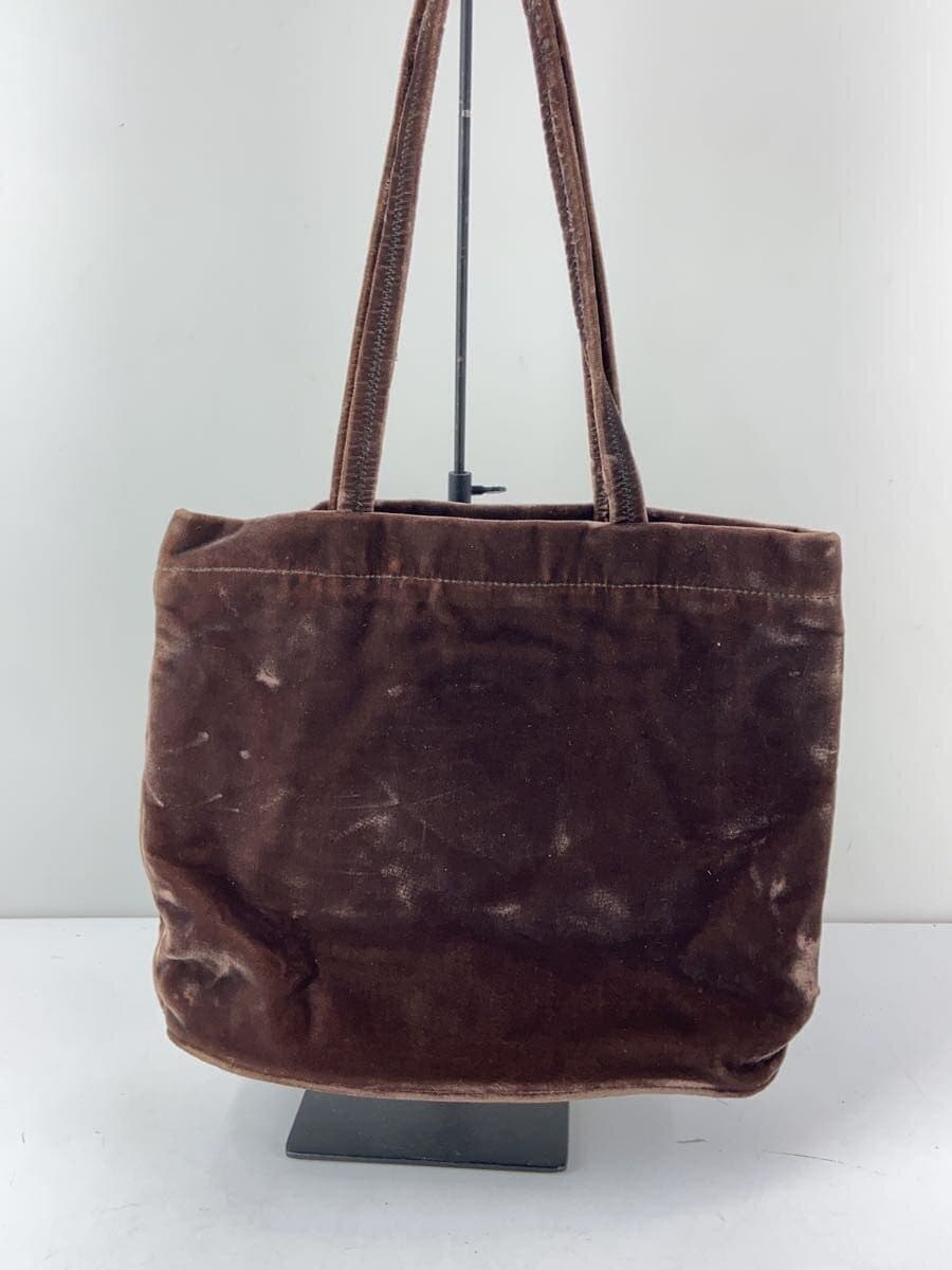 PRADA Handbag Velour BRW 3