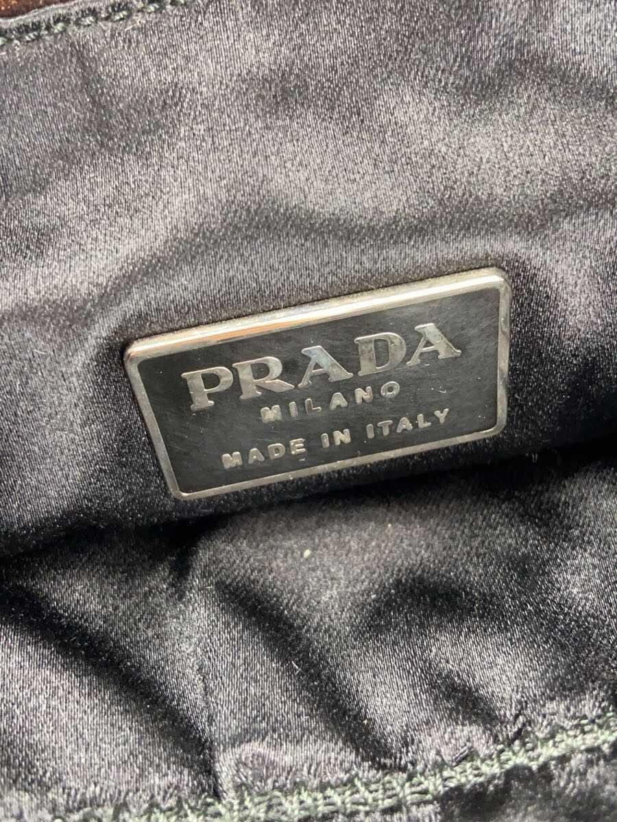 PRADA Handbag Velour BRW 7