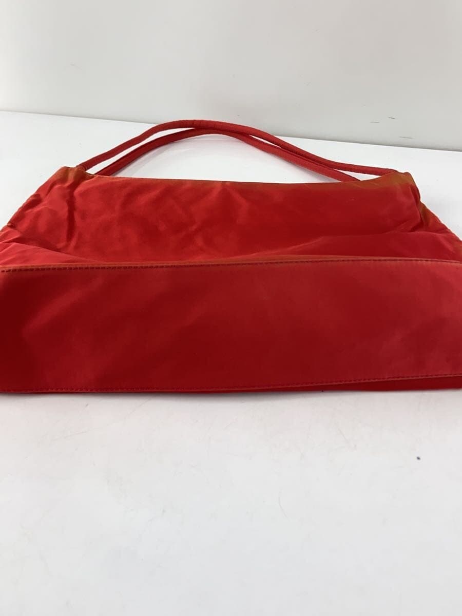 PRADA Handbag Nylon RED 4