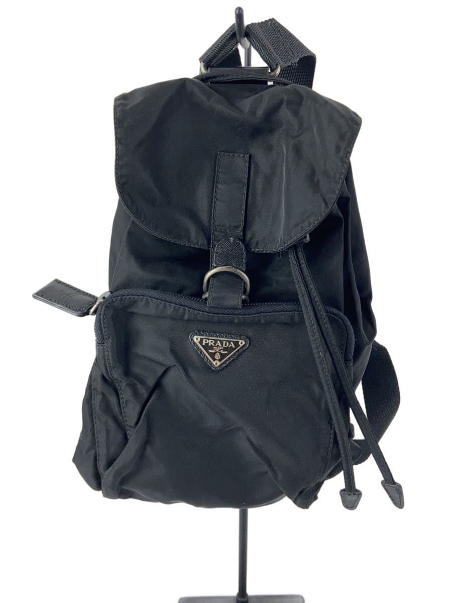 PRADA Backpack Nylon BLK