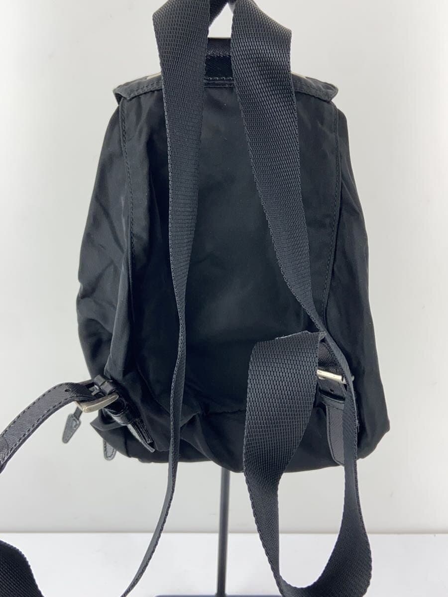 PRADA Backpack Nylon BLK 3