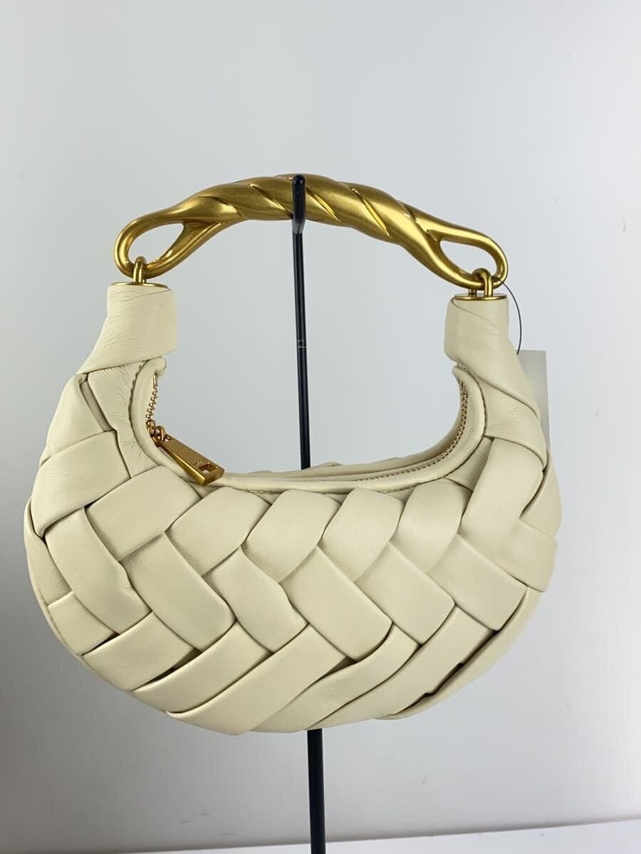 JW PEI Orla Weave Handbag Handbag Faux Leather WHT 3