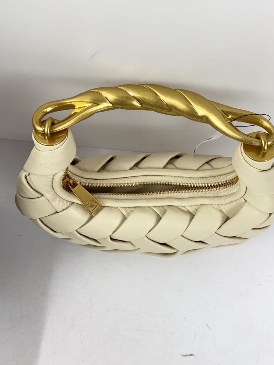 JW PEI Orla Weave Handbag Handbag Faux Leather WHT 4