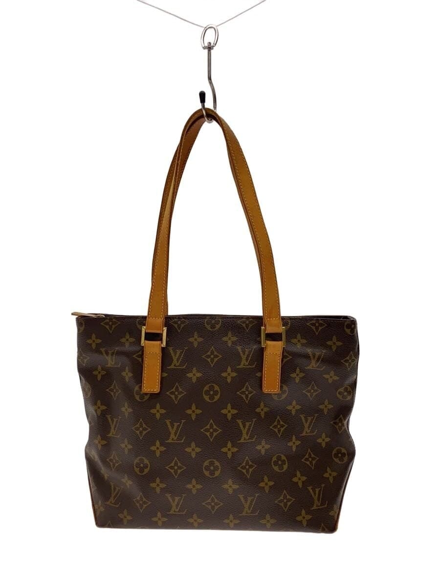 LOUIS VUITTON Cabas Piano Monogram Canvas PVC BRW M51148
