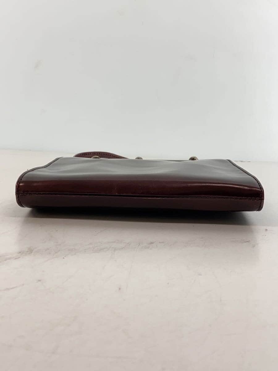 Jean Paul Gaultier handbag -- BRD plain burgundy rose red 4