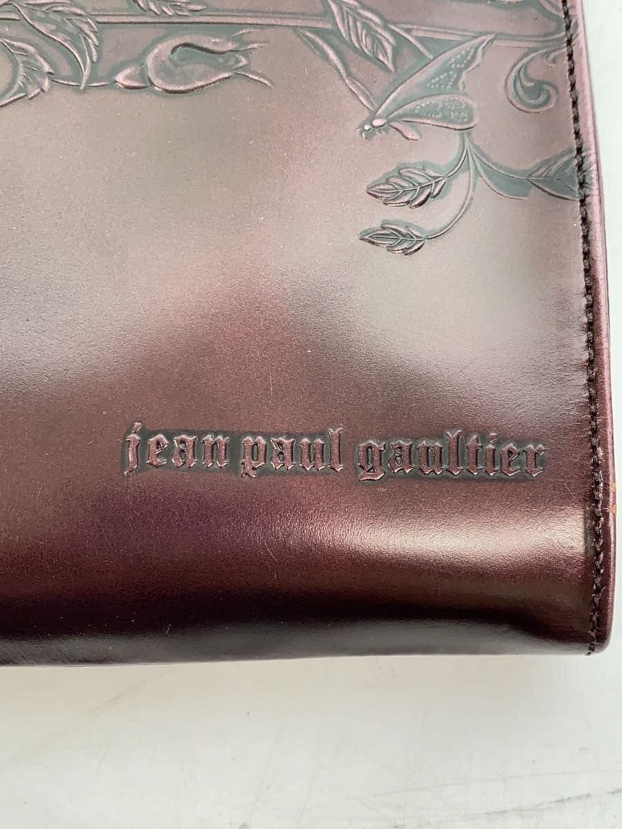 Jean Paul Gaultier handbag -- BRD plain burgundy rose red 5