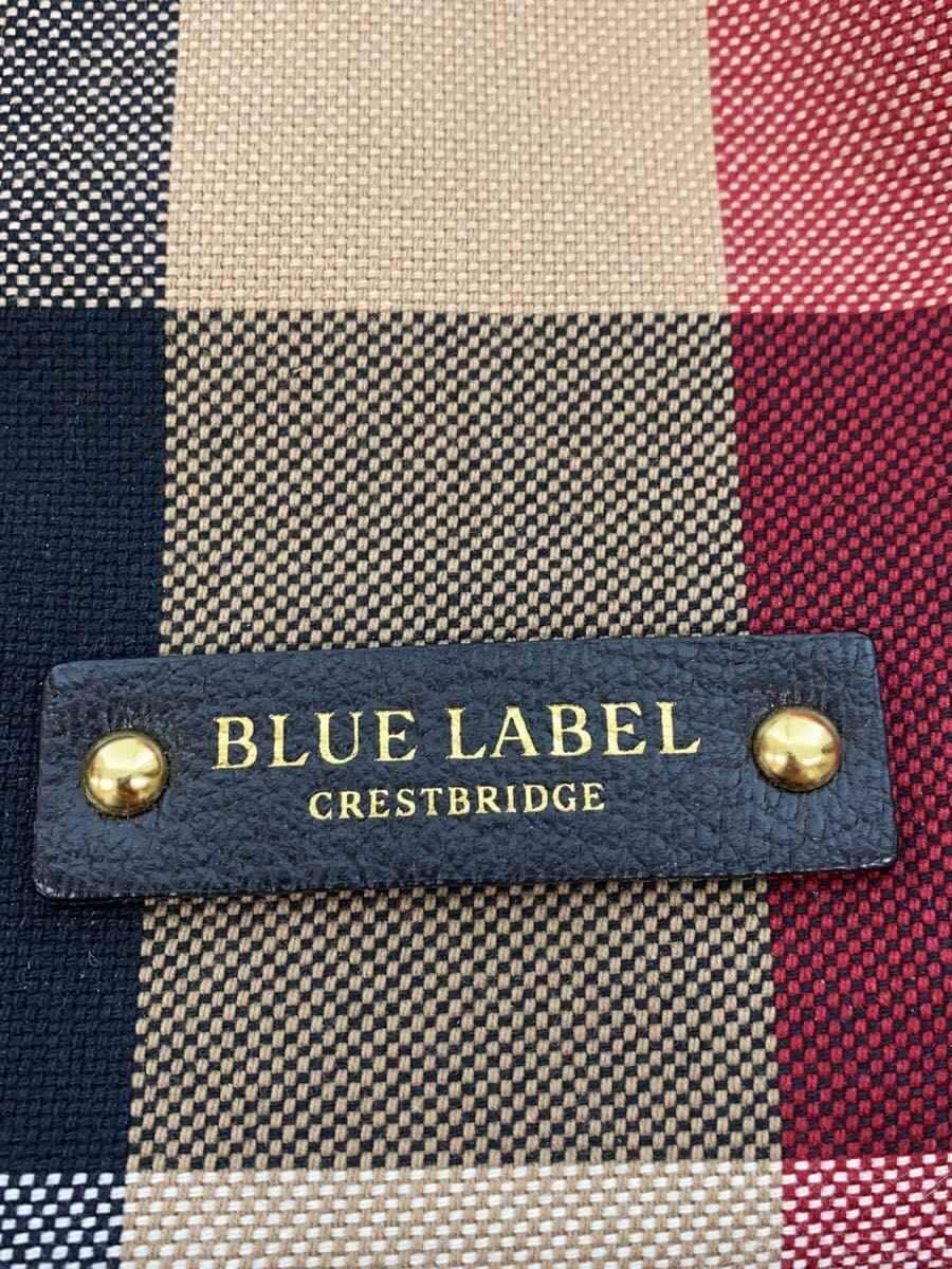 BLUE LABEL CRESTBRIDGE Shoulder Bag RED Check 5