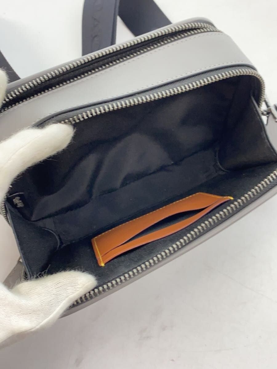 COACH Shoulder Bag PVC Gray Allover Pattern CW365 6