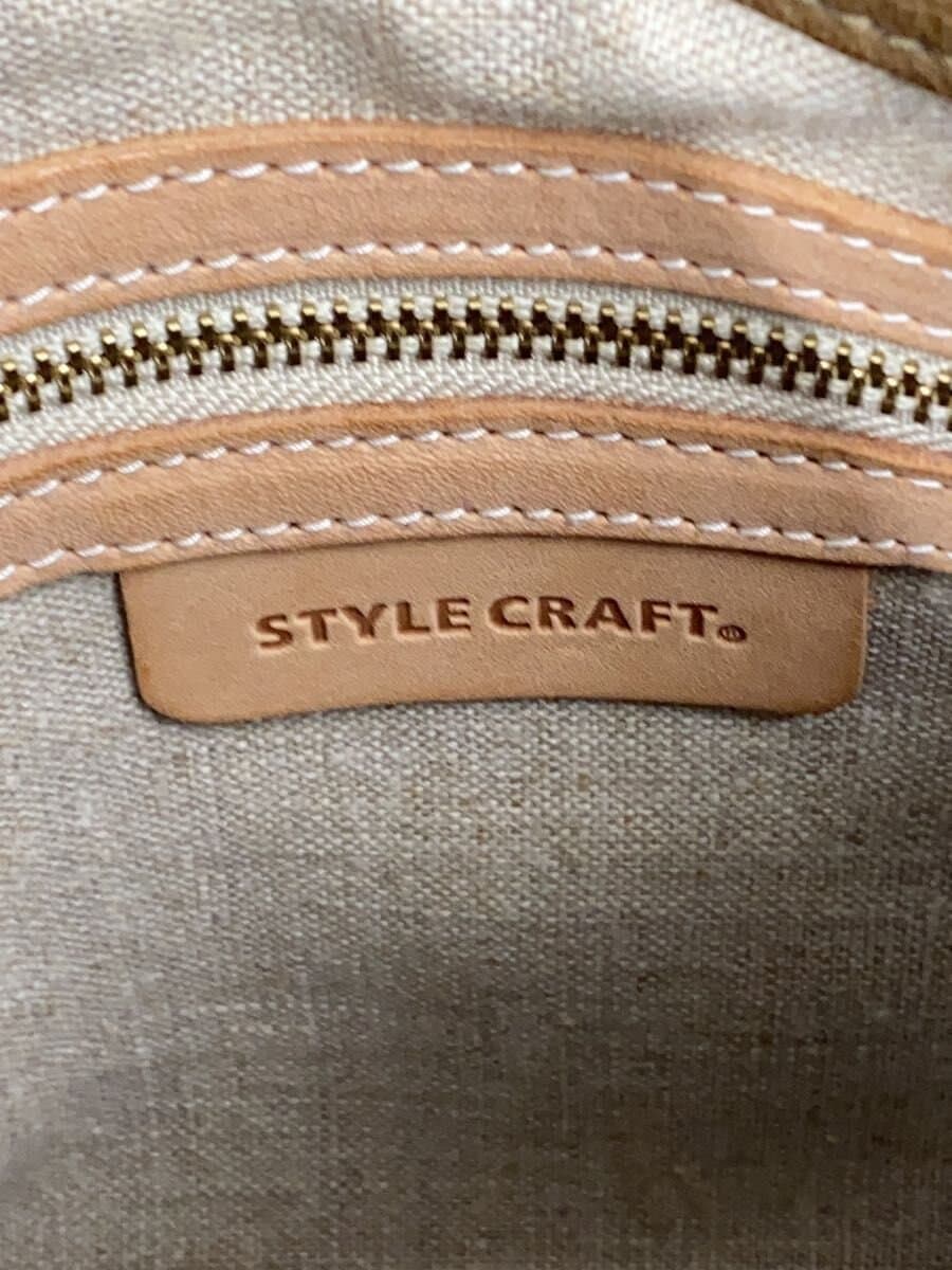 STYLE CRAFT Shoulder Bag Leather BRW 5