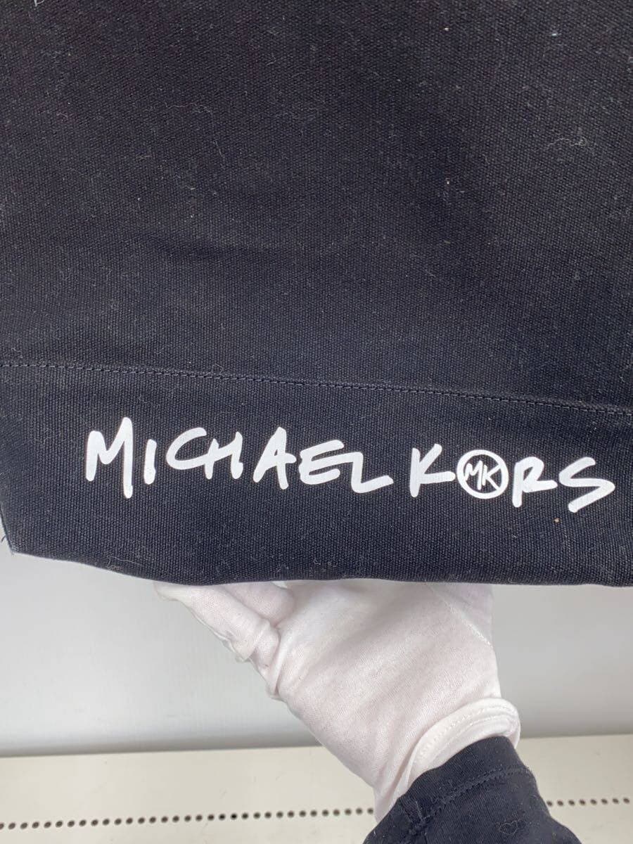 MICHAEL KORS Tote Bag Canvas BLK 30S1G01T2C 5