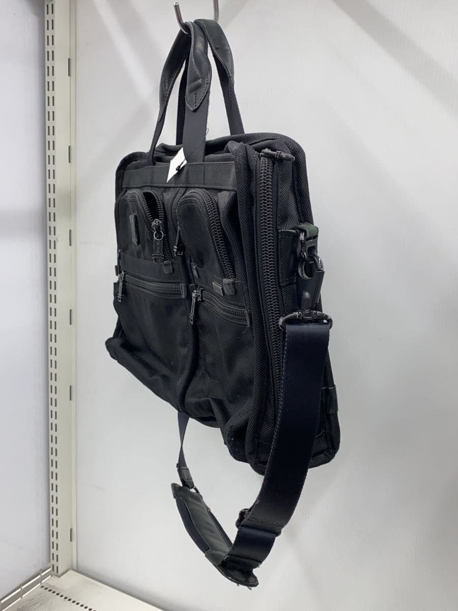 TUMI Shoulder Bag Polyester BLK 2