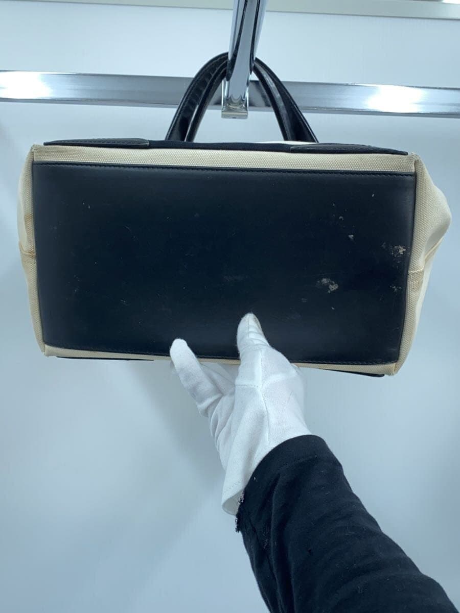 BALENCIAGA Cabas Tote Bag Canvas BEG 4