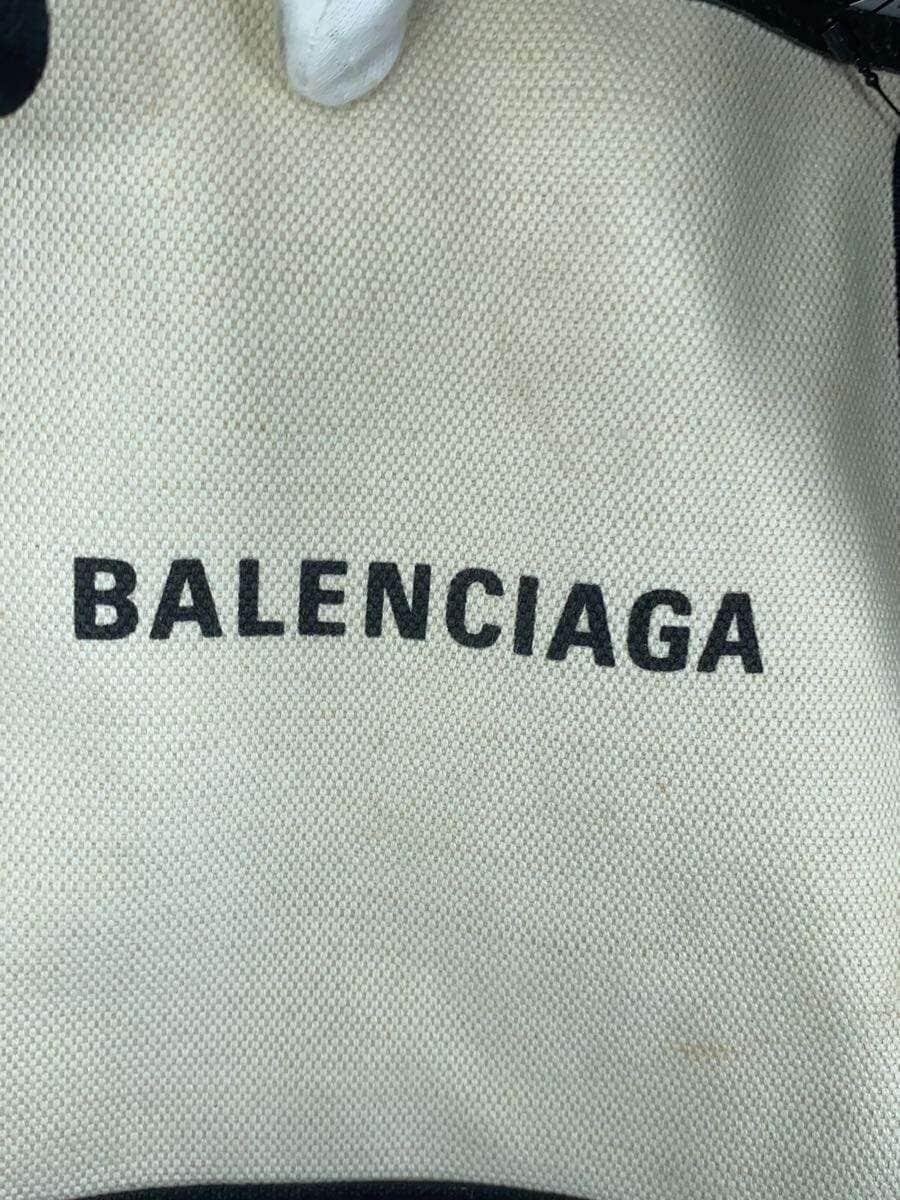 BALENCIAGA Cabas Tote Bag Canvas BEG 5