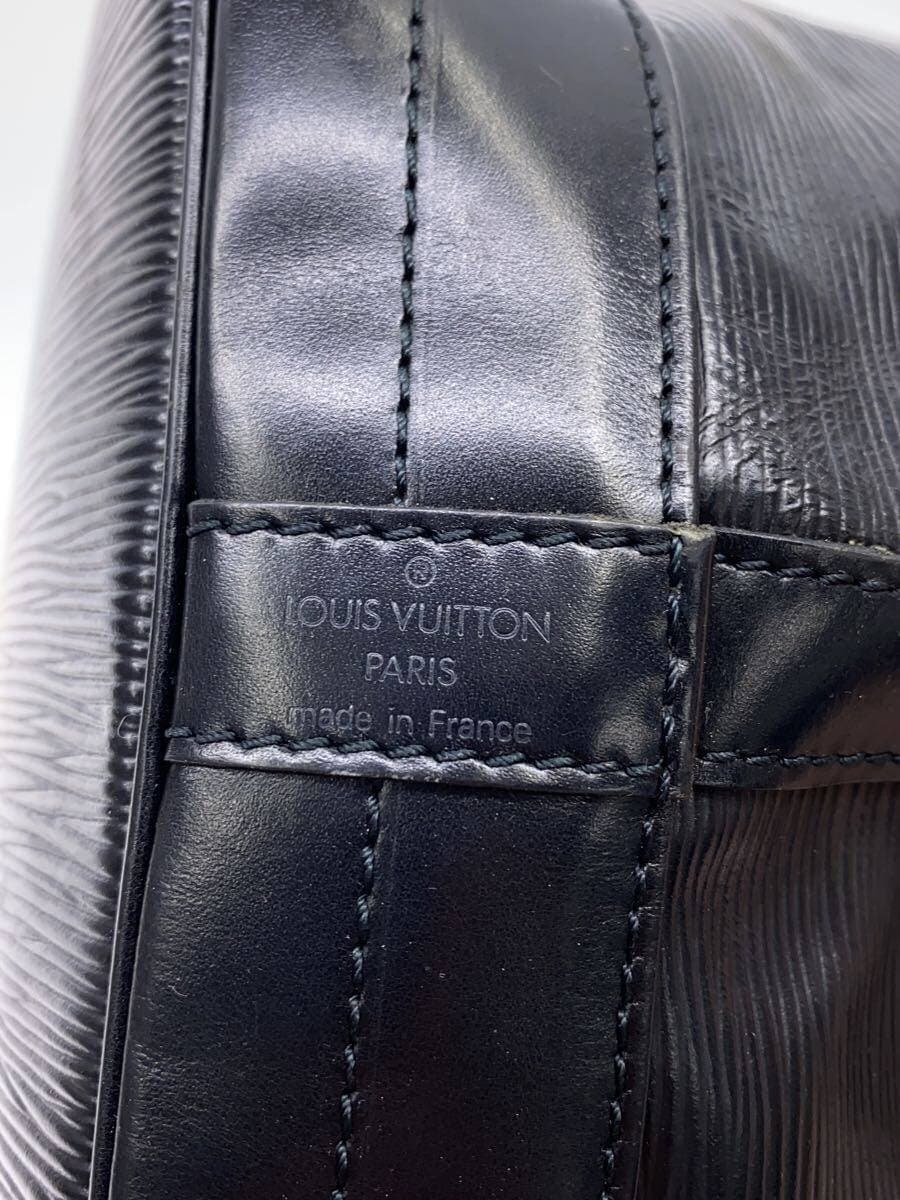 LOUIS VUITTON Petit Noé Epi Leather Black M40752 5