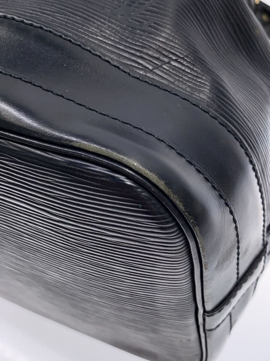 LOUIS VUITTON Petit Noé Epi Leather Black M40752 7