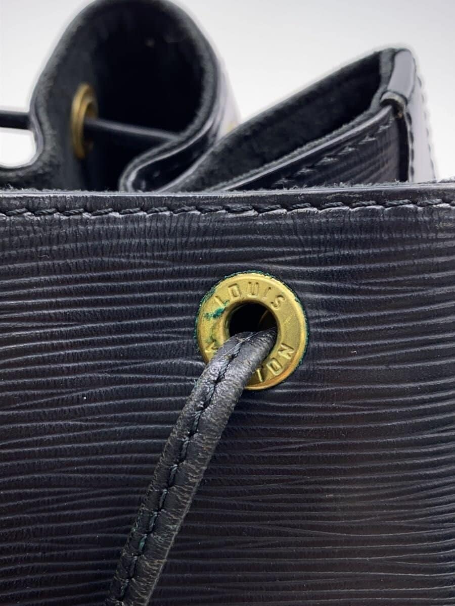 LOUIS VUITTON Petit Noé Epi Leather Black M40752 9