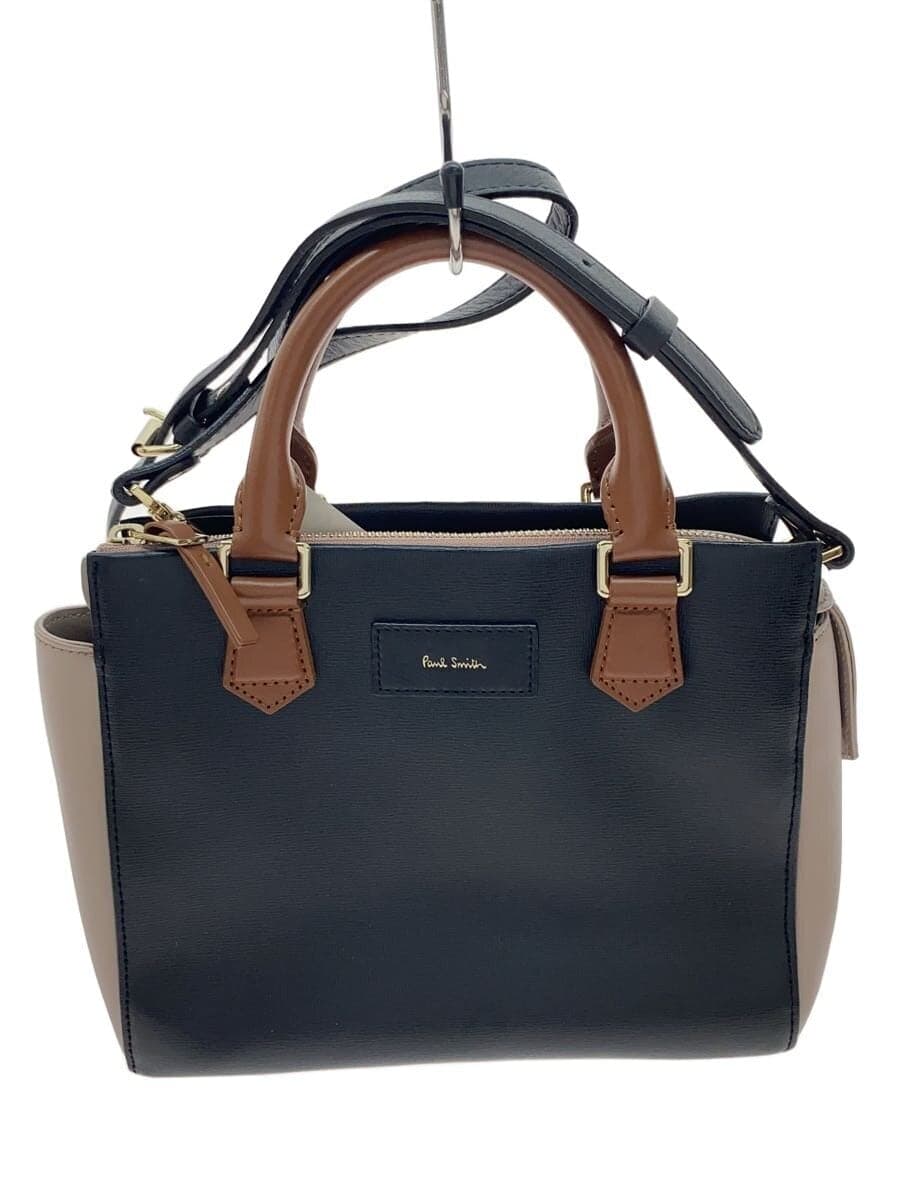 Paul Smith shoulder bag leather black