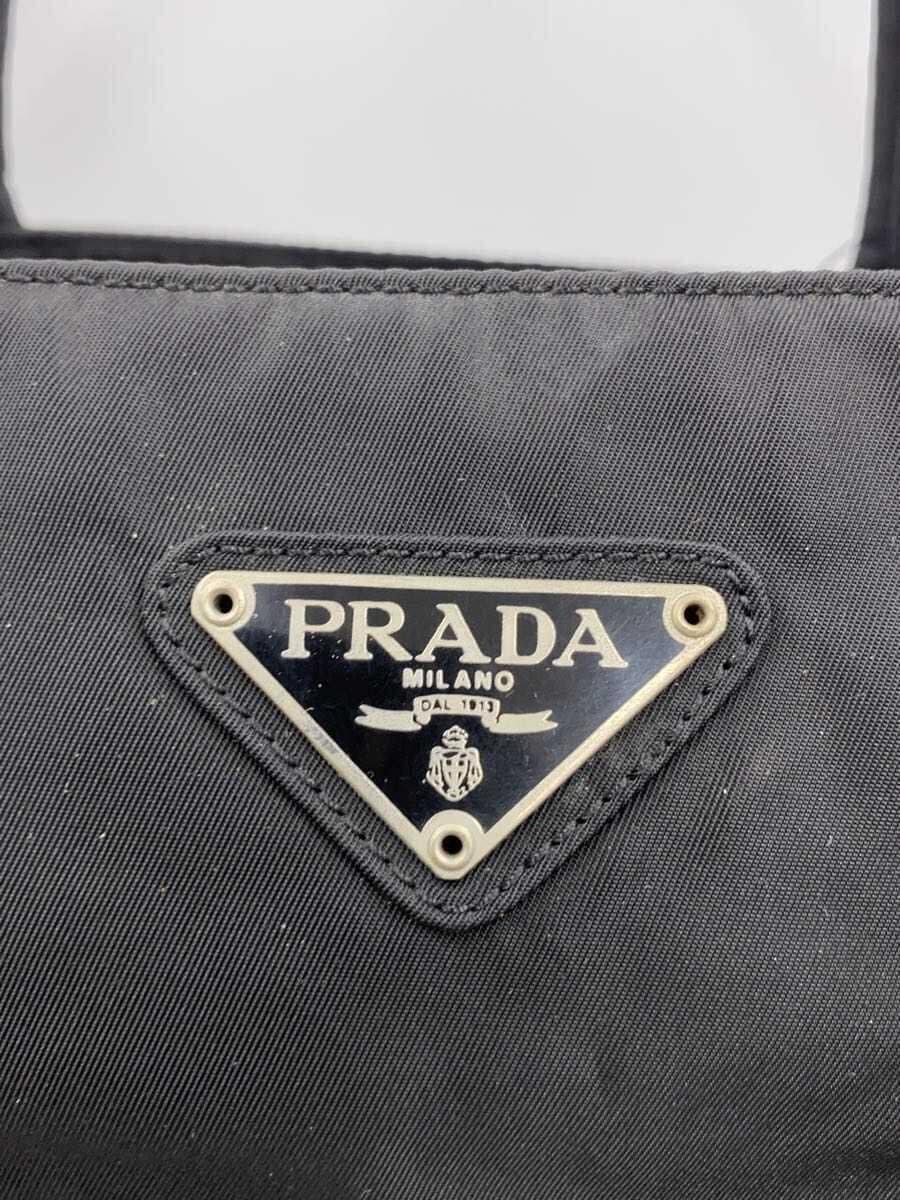 PRADA Bag Nylon Black 5