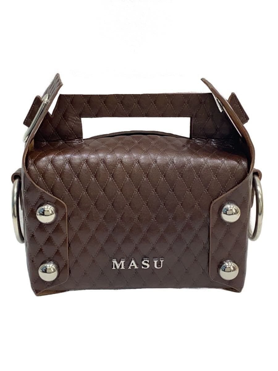 MASU25AW Leather Cake Bag Leather BRW M25F9OJ008