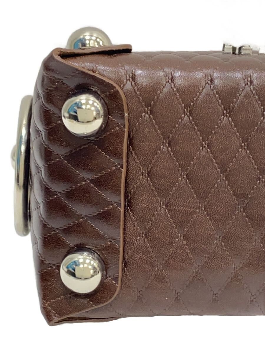 MASU25AW Leather Cake Bag Leather BRW M25F9OJ008 4