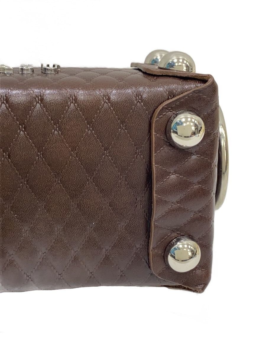 MASU25AW Leather Cake Bag Leather BRW M25F9OJ008 5