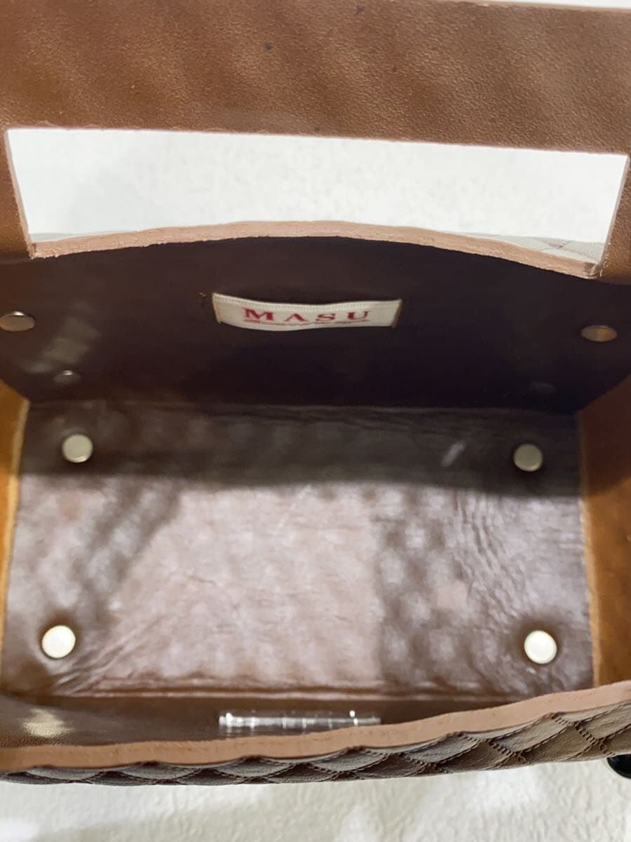 MASU25AW Leather Cake Bag Leather BRW M25F9OJ008 6