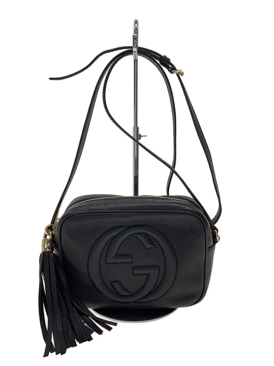 GUCCI Small Disco Bag_SoHo Leather BLK