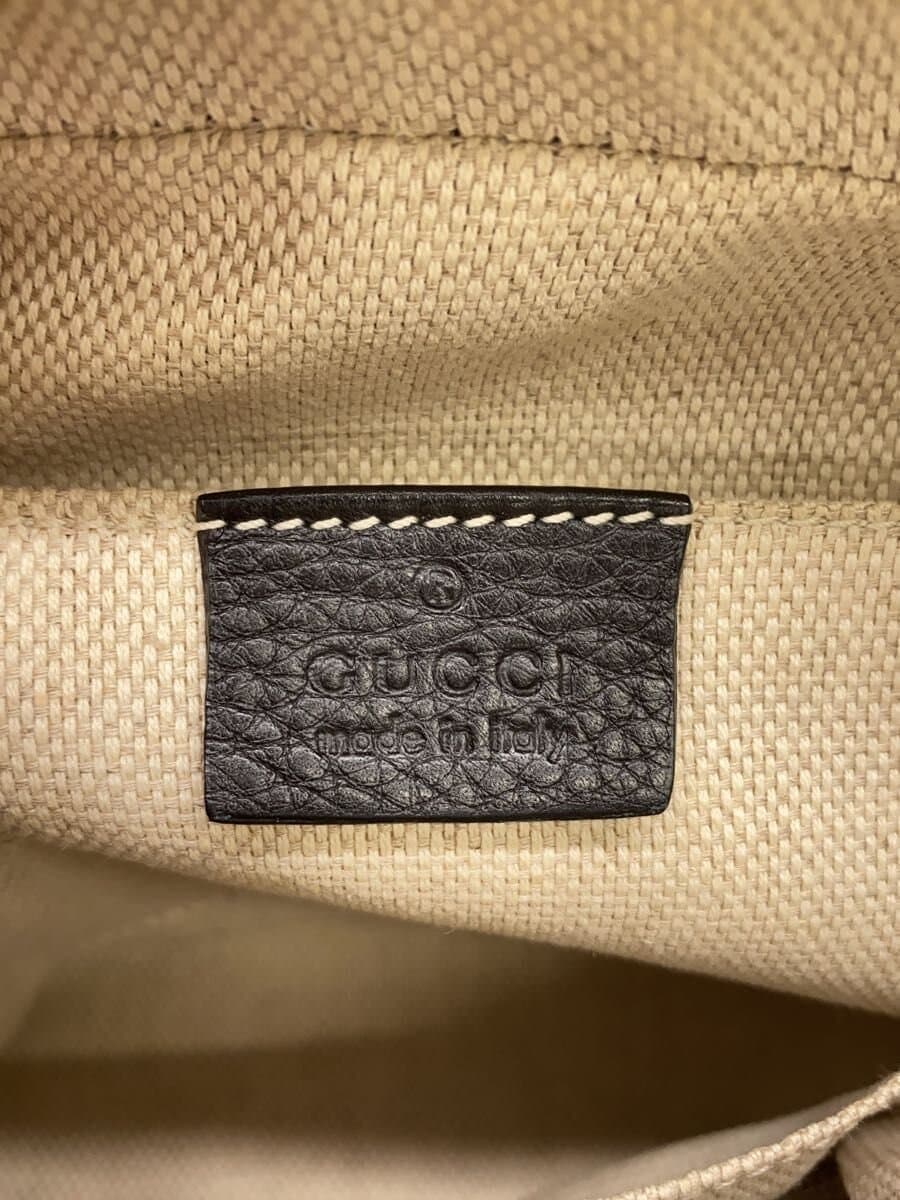 GUCCI Small Disco Bag_SoHo Leather BLK 5