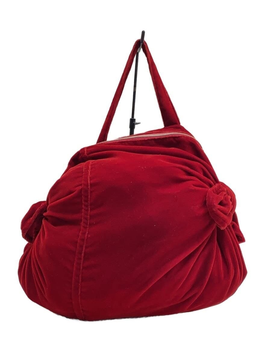 COMME des GARCONS Velvet Ribbon Mini Bag RED w6sc04