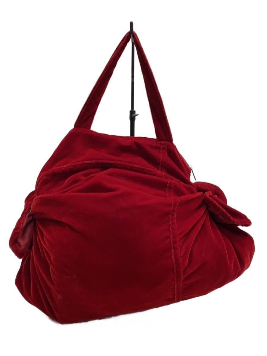 COMME des GARCONS Velvet Ribbon Mini Bag RED w6sc04 3