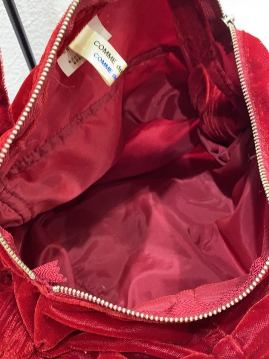 COMME des GARCONS Velvet Ribbon Mini Bag RED w6sc04 8