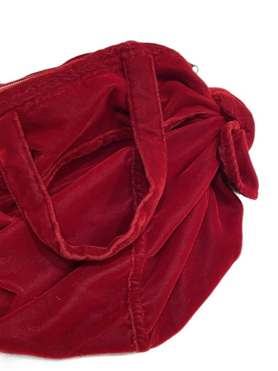 COMME des GARCONS Velvet Ribbon Mini Bag RED w6sc04 9