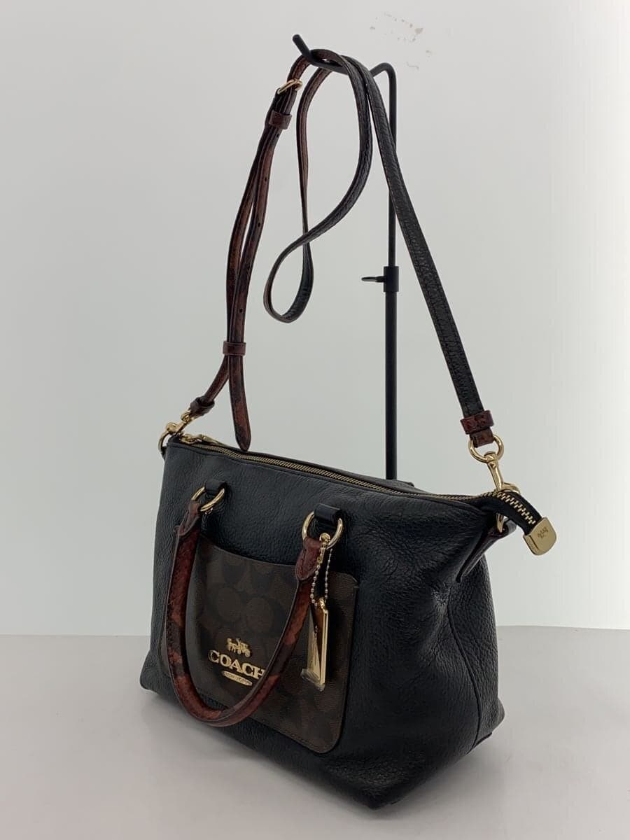 COACH shoulder bag -- BLK F34281 2