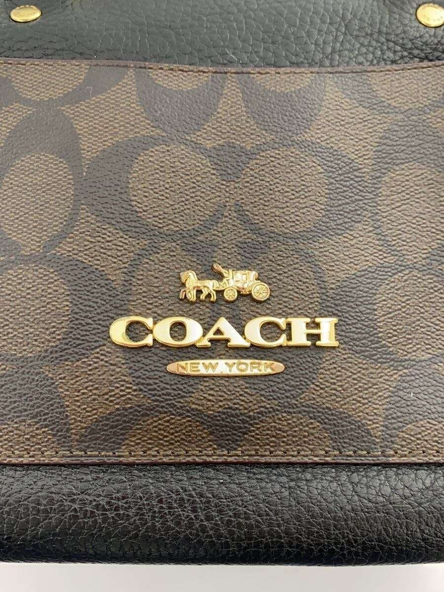 COACH shoulder bag -- BLK F34281 5