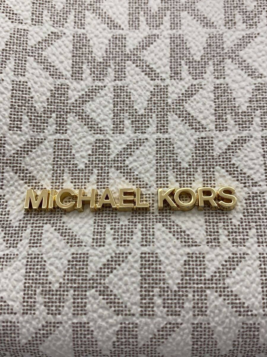 MICHAEL KORS Handbag Leather BRW All-over pattern OA-2309 5